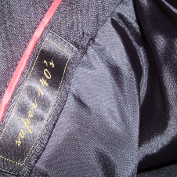 Men's black slacks - Picture 2 of 3